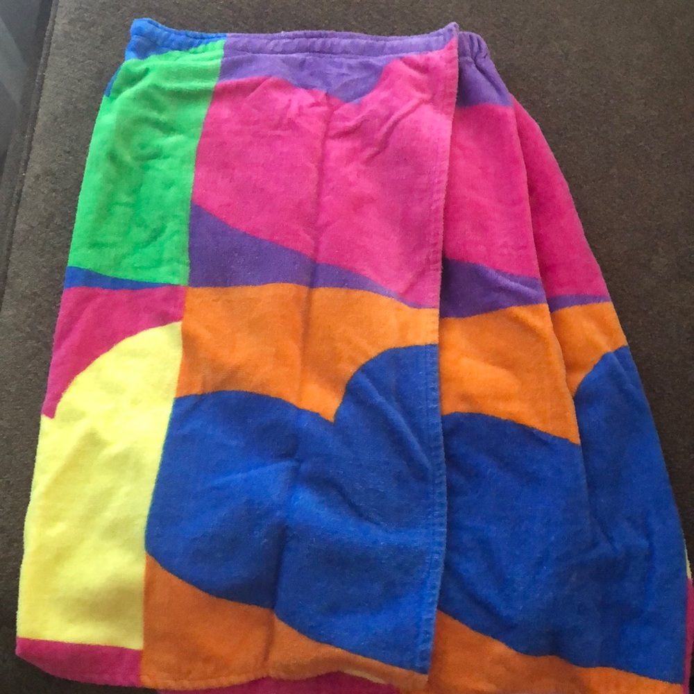 Swim or bath towel wrap